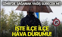 İzmir'de sağanak yağış sürecek mi? Bayramın üçüncü günü 29 Mayıs ilçe ilçe hava durumu!