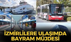 İzmirlilere bayram müjdesi!  O ulaşım tamamen ücretsiz! Diğerleri yarı fiyatına!
