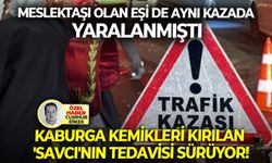 Meslektaşı olan eşi de aynı kazada yalanmıştı: Kaburga kemikleri kırılan 'savcı'nın tedavisi sürüyor!