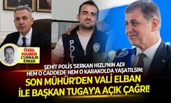 Şehit polis 'Serkan Hızlı'nın adı hem o caddede hem o karakolda yaşatılsın: SON MÜHÜR'den Vali Elban ile Başkan Tugay'a
