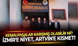 Başkan Mehmet Türkmen Kemalpaşalar'ı mı karıştırdı? Türkmen sahada haberinin paylaşıldığı gün adres Artvin çıktı!