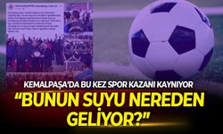 Kemalpaşa’da bu kez spor kazanı kaynıyor: Bunun suyu nereden geliyor?