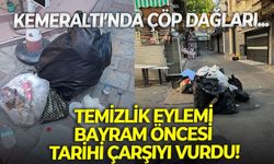 Kemeraltı’nda bayram öncesi eylem nedeniyle çöp krizi: Muhtar Yıldırım'dan acil uzlaşma çağrısı