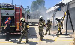 Konak Tünel'inde deprem ve yangın tatbikatı gerçeğini aratmadı!