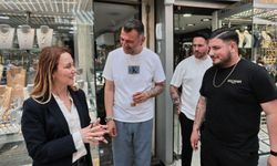 Başkan Nilüfer Çınarlı Mutlu’dan Kemeraltı ziyareti: “Bayram bereketi çarşımızdan eksik olmasın”