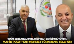 'Hain' sloganlarının ardından gerilim büyüyor: Mahir Polat'tan Mehmet Türkmen'e telefon!