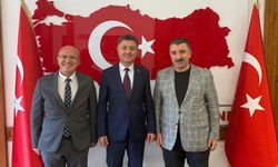 AK Partili Başdaş'tan Konak Kaymakamı Sürücü'ye ziyaret!