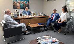 Romanya Cumhuriyeti İzmir Konsolosu Zamfiroiu'den Kandemir Medya'ya ziyaret!