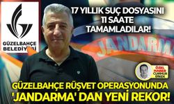 17 Yıllık suç dosyasını 11 saate tamamladılar: Güzelbahçe rüşvet operasyonunda 'jandarma' dan yeni rekor!