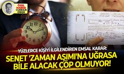 Yüzlerce kişiyi ilgilendiren emsal karar: Senet zaman aşımına uğrasa bile alacak çöp olmuyor!