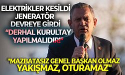SON DAKİKA Özgür Özel: "Mazbatasız genel başkan olmaz, yakışmaz, oturamaz"