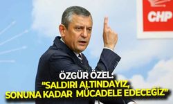 CHP Genel Merkezi'ne polis müdahalesinin ardından, Özel'den ilk mesaj: "Sonuna kadar mücadele edeceğiz”