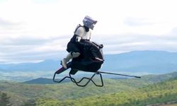 Uçan motosiklet... Volonaut Airbike için Star Wars günü videosu geldi