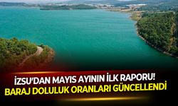 İZSU’dan Mayıs ayının ilk raporu! Baraj doluluk oranları güncellendi