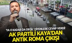 'Ya o kadar da değil' diyenlere cevap verdi! AK Partili Kaya'dan Antik Roma çıkışı