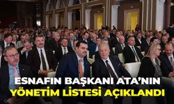 İzmir esnafının gözü bu listedeydi: Başkan Ata’nın yönetim kadrosu açıklandı!