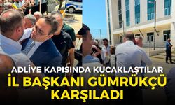 CHP İl Başkanı Gümrükçü Başkan Yiğit ve Bayır’ı adliye kapısında karşıladı!