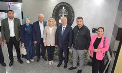 AK Parti Konak Teşkilatı’ndan Yalçın Ata’ya ziyaret!