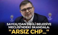AK Parti İzmir İl Başkanı Saygılı'dan Dikili Belediye Meclisi’ndeki skandala: ''Arsız CHP''