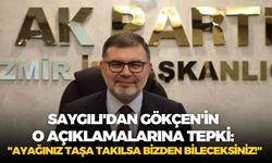 AK Partili Saygılı'dan Gökçe Gökçen'in o açıklamalarına tepki: "Ayağınız taşa takılsa bizden bileceksiniz!"