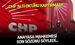 CHP'nin itirazına Anayasa Mahkemesi'nden bir evet, bir hayır! İsim kalacak, altı oklu logo değişecek