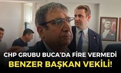 Buca'da CHP Grubu fire vermedi: Hüseyin Benzer başkan vekili seçildi!