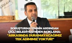 Soruşturma izninin ardından Çiğli Belediyesi'nden açıklama: "Arkasında duramayacağımız tek adımımız yoktur!"