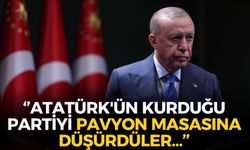 SON DAKİKA Cumhurbaşkanı Erdoğan'dan CHP'ye pavyon göndermesi: ''Atatürk'ün kurduğu partiyi...''