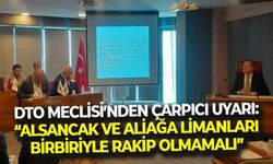 Deniz Ticaret Odası’ndan, çarpıcı uyarı: “Alsancak ve Aliağa limanları birbiriyle rakip olmamalı”