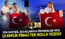 Eda Savcıgil, kulaçlarıyla önyargıları yıktı!
