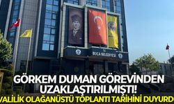 Görkem Duman görevinden uzaklaştırılmıştı! İzmir Valiliği olağanüstü toplantı için tarih verdi