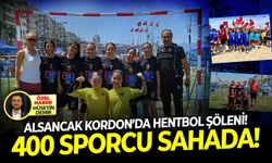 Alsancak Kordon’da hentbol şöleni! 400 sporcu sahada!