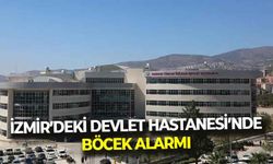Bornova Türkan Özilhan Devlet Hastanesi’nde, böcek alarmı: Hastalar ve çalışanlar tedirgin!
