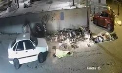 Kaldırımda uyuyordu! Üzerinden otomobil geçti!  Kazayı hafif yaralı atlattı!