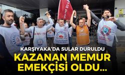 Karşıyaka’da sular duruldu! Kazanan memur emekçisi oldu!