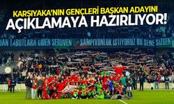 Karşıyaka’nın gençleri başkan adayını açıklamaya hazırlıyor!