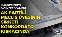 AK Partili meclis üyesinin şirketi konkordato kıskacında! Mahkeme korumaya aldı