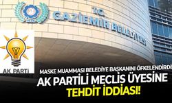 Maske muamması belediye başkanını öfkelendirdi! AK Partili meclis üyesine tehdit iddiası!