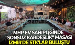 MHP ev sahipliğinde "Sonsuz kardeşlik" masası: İzmir'de STK'lar buluştu