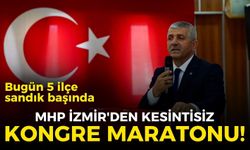 MHP İzmir'den kesintisiz kongre maratonu! Bugün 5 ilçe sandık başında