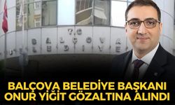 SON DAKİKA Balçova Belediye Başkanı Onur Yiğit gözaltına alındı!