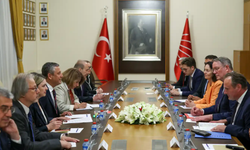 Özgür Özel'den Alman SPD heyeti ile görüşme!