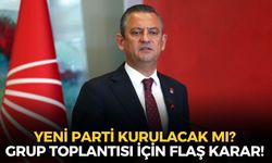 SON DAKİKA Özgür Özel yeni parti kuracak mı? Grup toplantısıyla ilgili flaş karar!