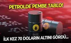 Petrolden sevindiren haberler üst üste geliyor! Aylar sonra ilk kez 70 doların altını gördü