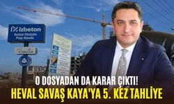 O dosyadan da karar çıktı! Eski İZBETON Müdürü Kaya'ya 5. kez tahliye