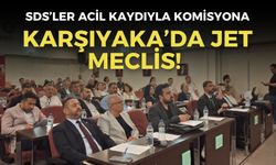 Karşıyaka’da jet meclis! SDS’ler acil kaydıyla komisyona