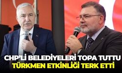 AK Parti İzmir İl Başkanı Bilal Saygılı CHP'li belediyeleri hedefe koydu, Başkan Mehmet Türkmen etkinliği terk etti