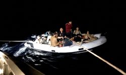 Urla açıklarında göçmen operasyonu: 18 düzensiz göçmen yakalandı