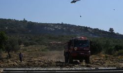 Urla'da yükselen dumanlar ekipleri harekete geçirdi!