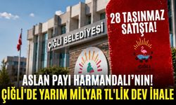 Çiğli'de yarım milyar TL'lik dev ihale: Aslan Payı Harmandalı’nın!